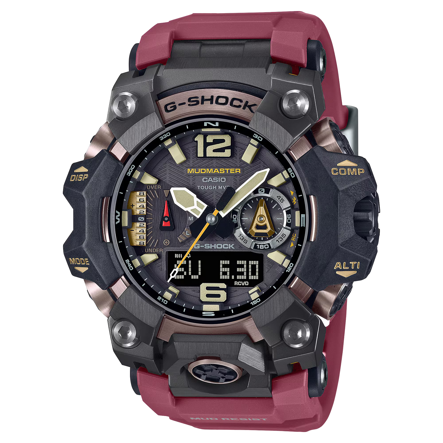 G-SHOCK MASTER Of G MUDMASTER Men Watch GWG-B1000-1A4DR