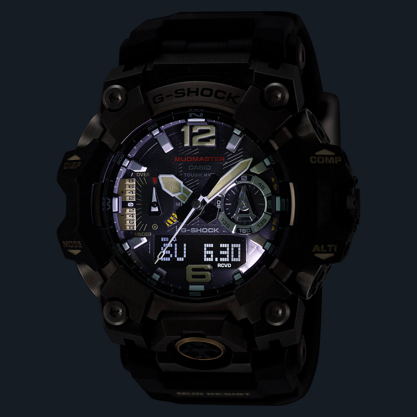 G-SHOCK MASTER Of G MUDMASTER Men Watch GWG-B1000-1ADR