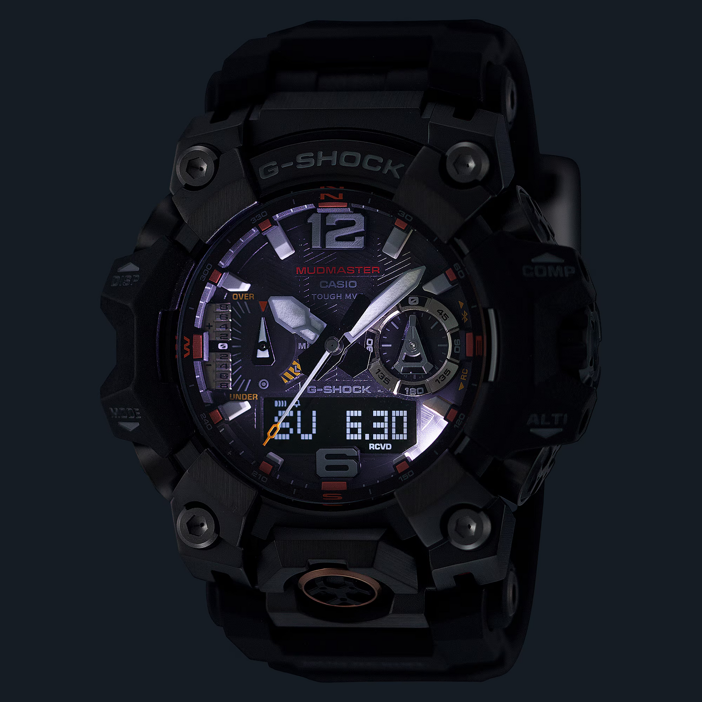 G-SHOCK MASTER Of G MUDMASTER Men Watch GWG-B1000EC-1ADR