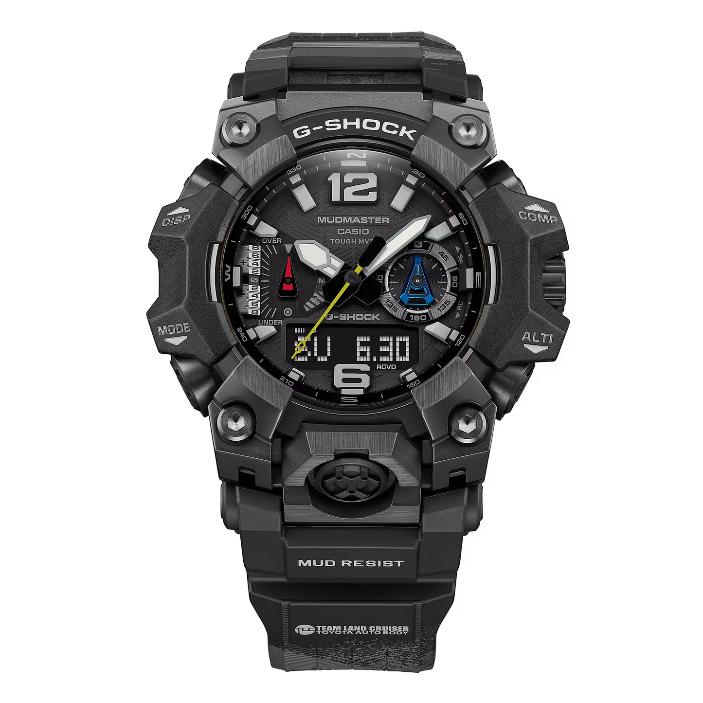 G-SHOCK TEAM LAND CRUISER TOYOTA AUTO BODY collaboration model MASTER OF G - LAND MUDMASTER GWG-B1000TLC-1ADR