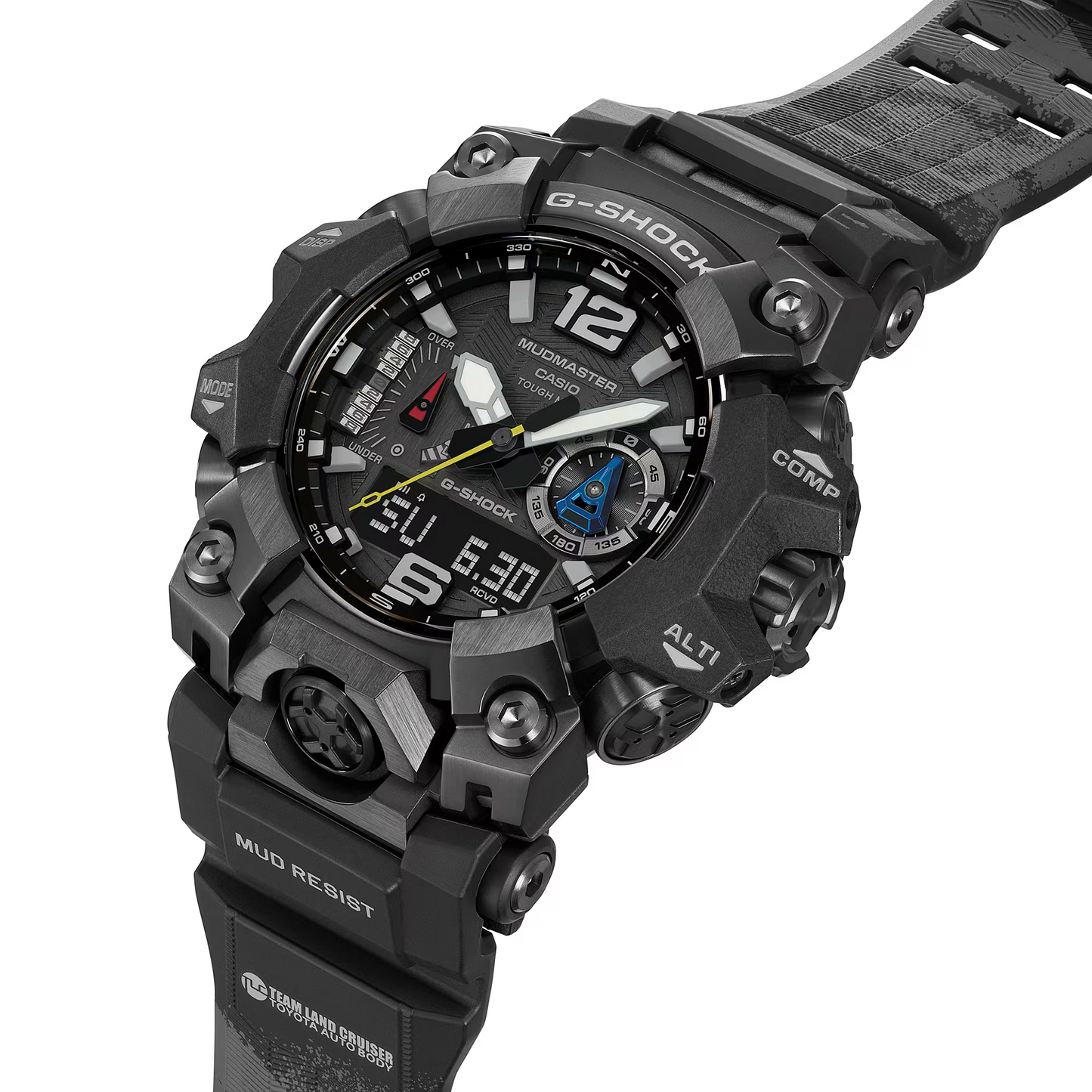 G-SHOCK TEAM LAND CRUISER TOYOTA AUTO BODY collaboration model MASTER OF G - LAND MUDMASTER GWG-B1000TLC-1ADR