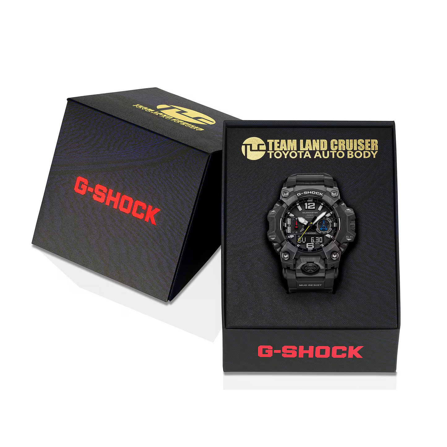 G-SHOCK TEAM LAND CRUISER TOYOTA AUTO BODY collaboration model MASTER OF G - LAND MUDMASTER GWG-B1000TLC-1ADR
