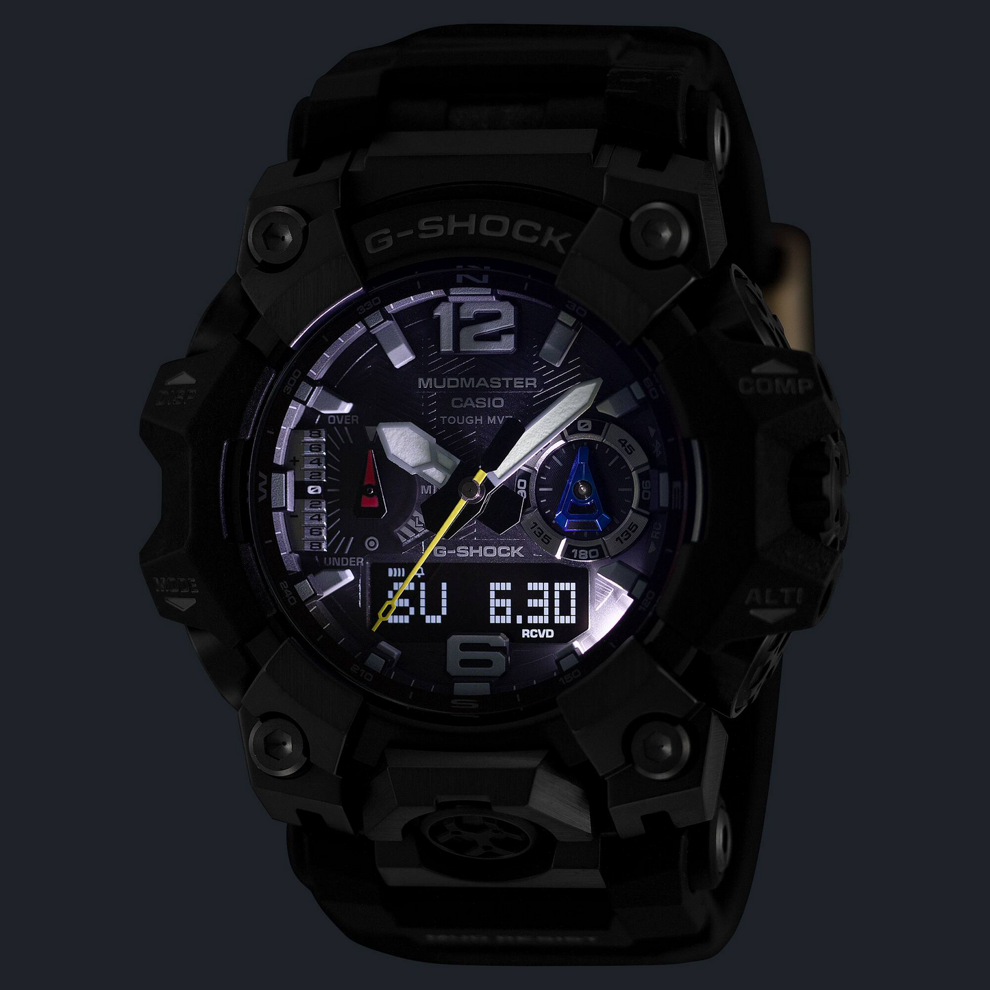 G-SHOCK TEAM LAND CRUISER TOYOTA AUTO BODY collaboration model MASTER OF G - LAND MUDMASTER GWG-B1000TLC-1ADR