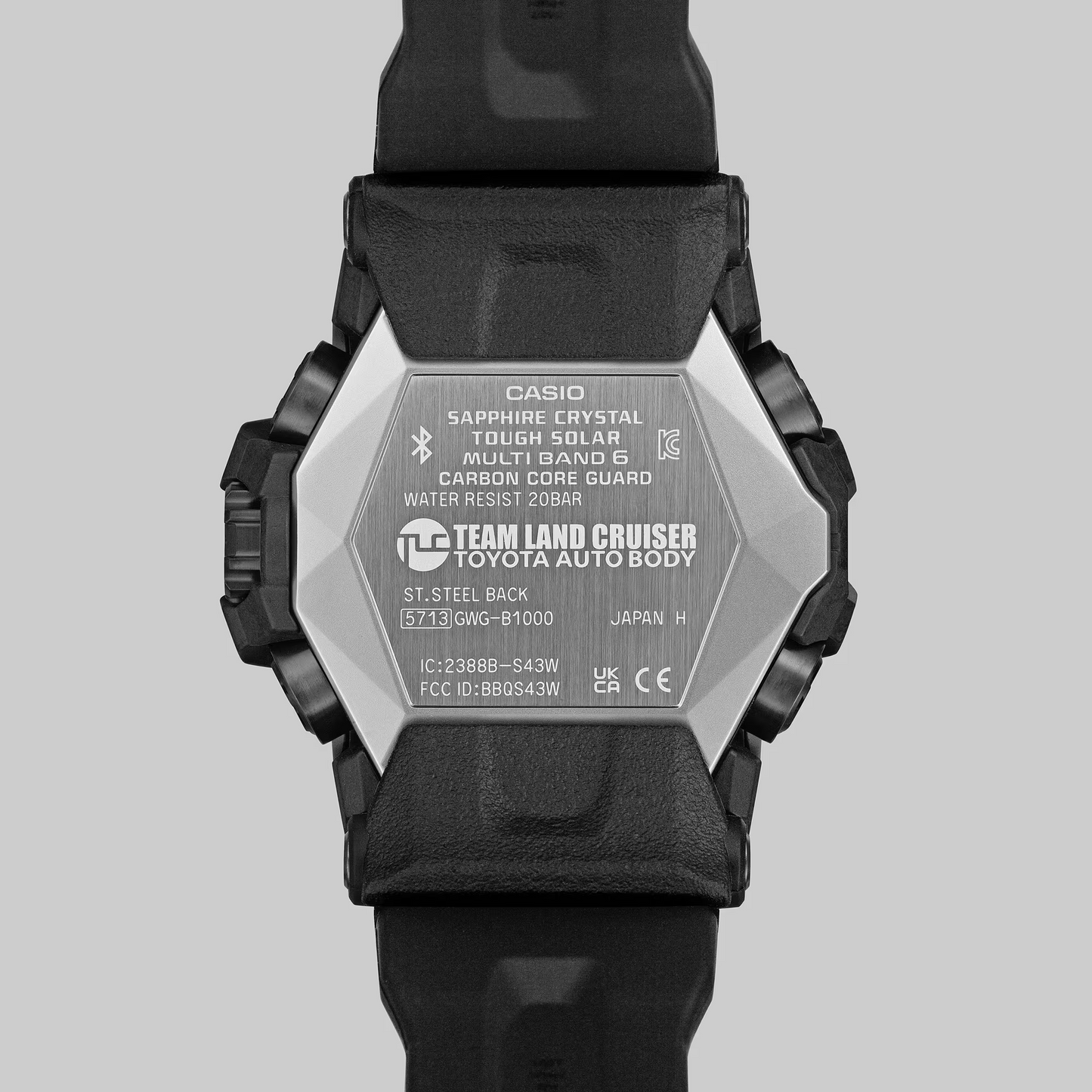 G-SHOCK TEAM LAND CRUISER TOYOTA AUTO BODY collaboration model MASTER OF G - LAND MUDMASTER GWG-B1000TLC-1ADR