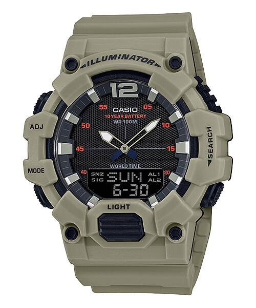 CASIO ANALOG-DIGITAL MENS WATCH HDC-700-3A3VDF