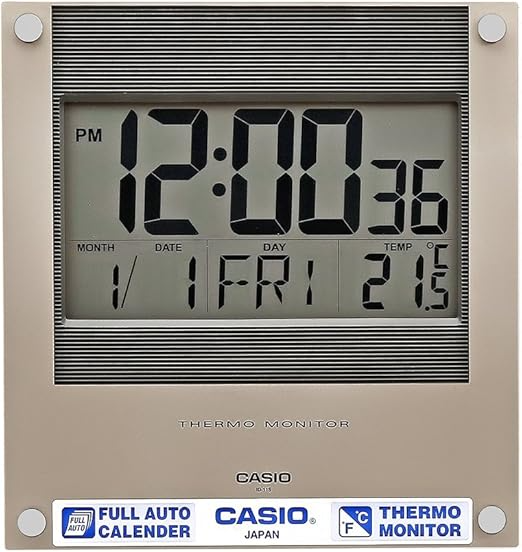 Casio Digital Wall Clock ID-11S-1DF