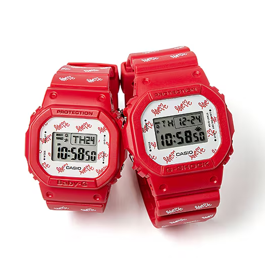 G-SHOCK BABY-G Lover's Collection Pair Model LOV-20B-4DR