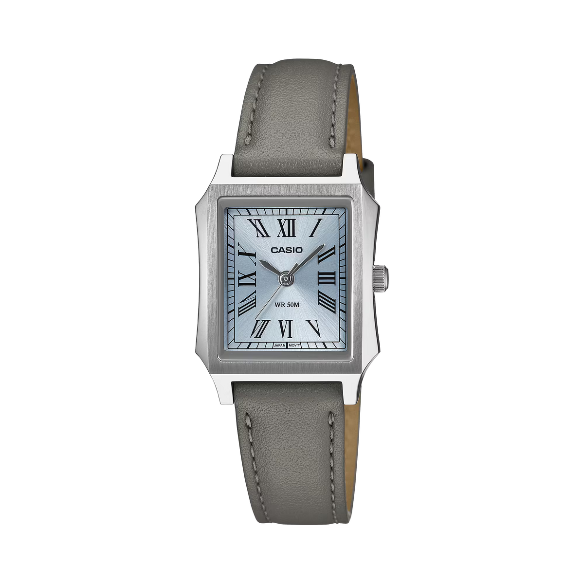 Casio LTP-B190L-2BVDF Women's Blue Dial Watch with Blue Leather Strap