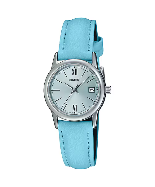 CASIO ANALOG WOMENS WATCH LTP-V002L-2B3UDF