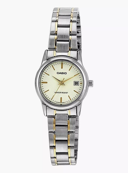 CASIO ANALOG WOMENS WATCH LTP-V002SG-9AUDF