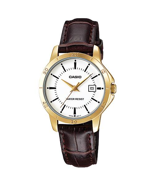 CASIO ANALOG WOMENS WATCH LTP-V004GL-7AUDF