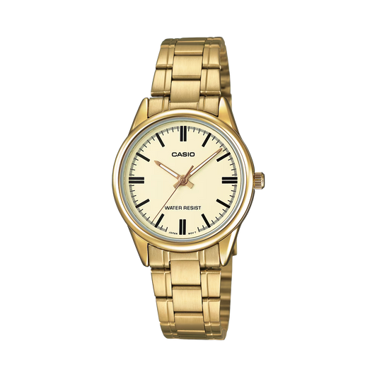 CASIO ANALOG STANDARD WOMENS WATCH LTP-V005G-9AUDF