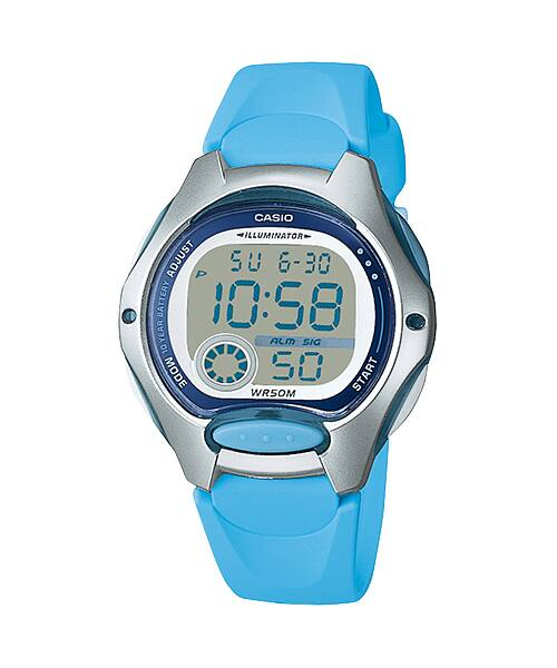 CASIO DIGITAL WOMENS WATCH LW-200-2BVDF