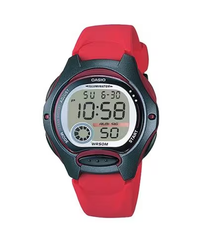 CASIO WOMENS DIGITAL WATCH LW-200-4AVDF