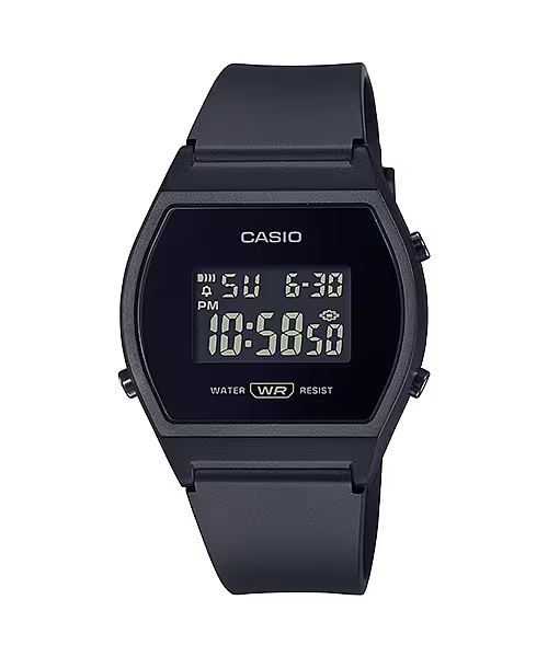 CASIO WOMENS DIGITAL WATCH LW-204-1BDF