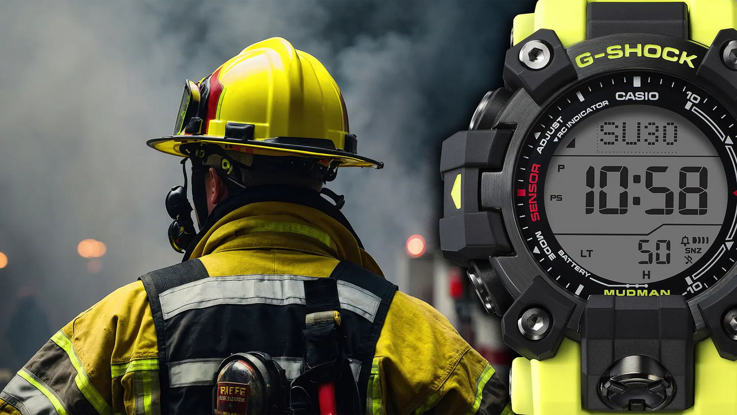 G-SHOCK MASTER OF G MUDMAN WATCH GW-9500MRY-1A9DR