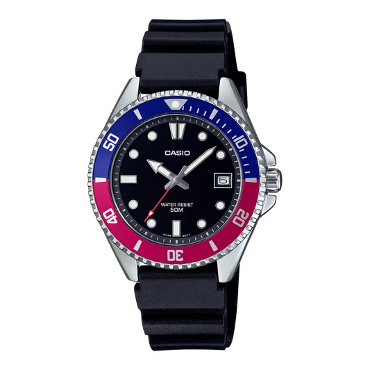 CASIO ANALOG MENS WATCH MDV-10-1A2VDF