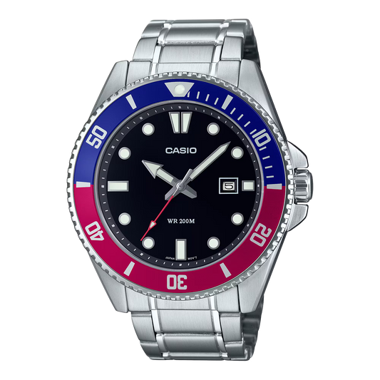 CASIO ANALOG MENS WATCH MDV-107D-1A3VDF