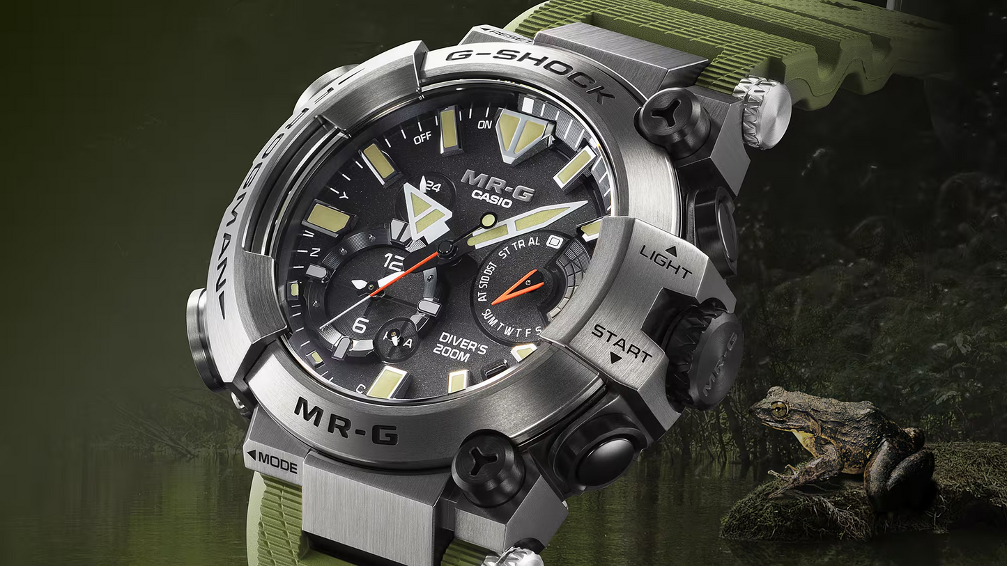 G-SHOCK PREMIUM MENS WATCH MRG-BF1000RG-3ADR