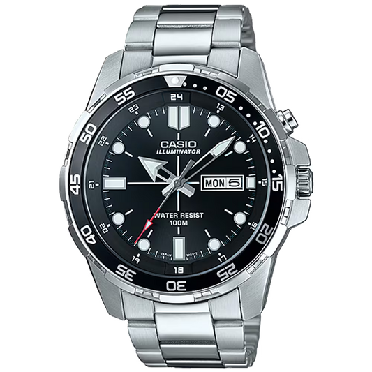 CASIO ANALOG MENS WATCH MTD-1079D-1AVDF