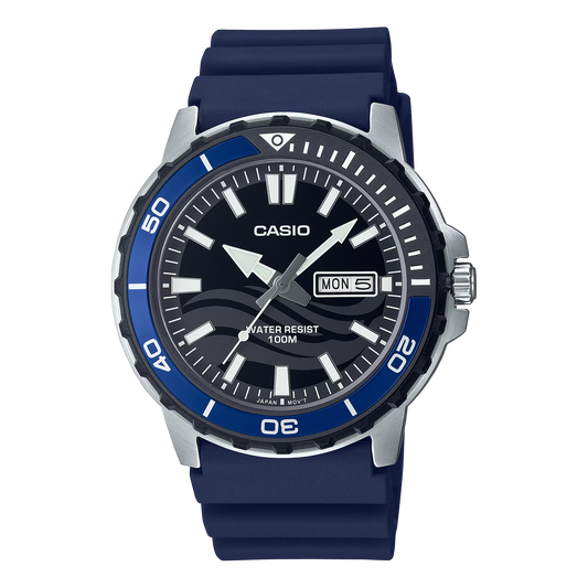 CASIO ANALOG MENS WATCH MTD-125-2AVDF