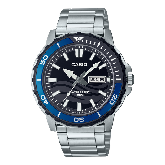 CASIO ANALOG MENS WATCH MTD-125D-1A2VDF