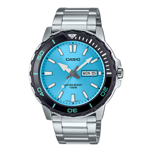 CASIO ANALOG MENS WATCH MTD-125D-2A3VDF
