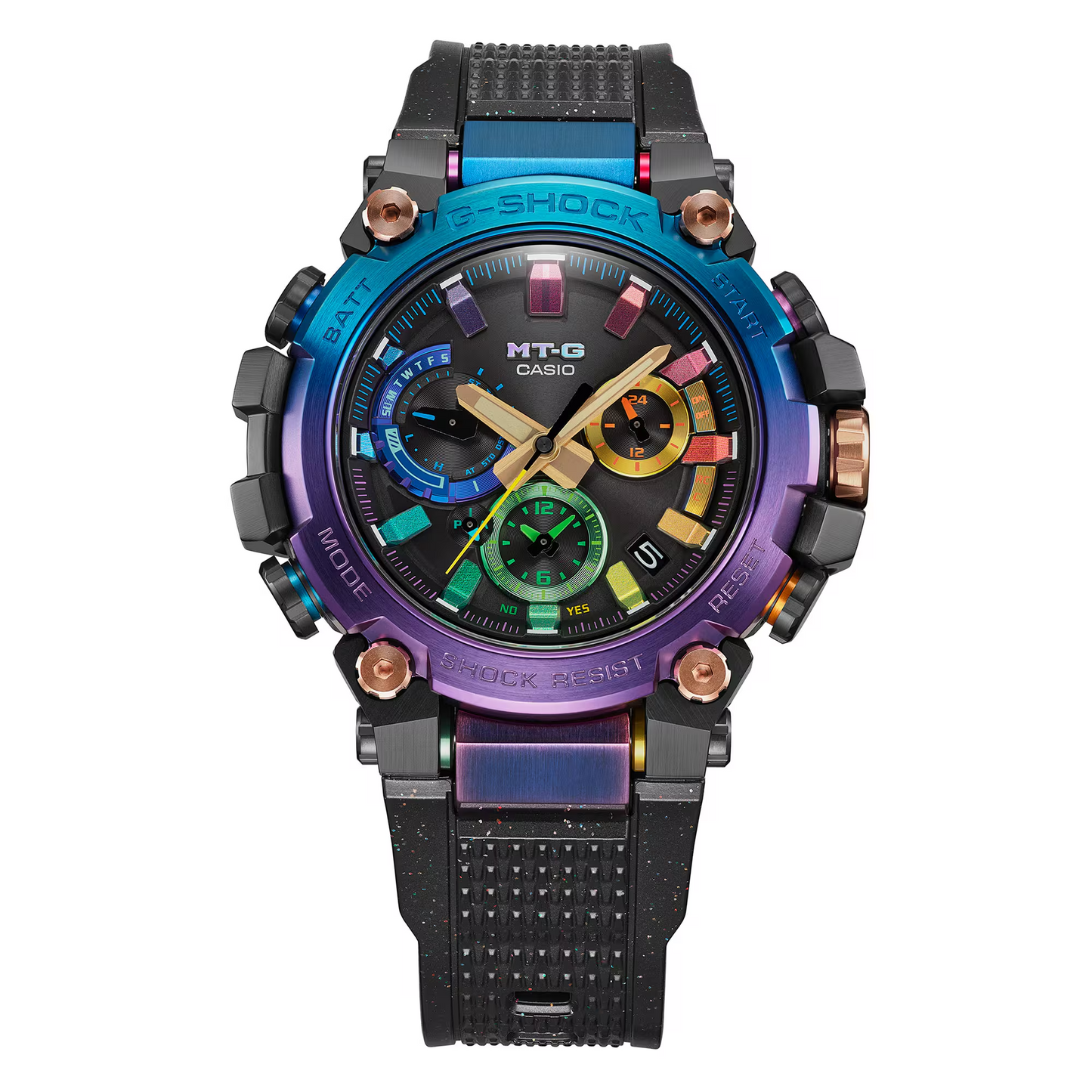 G-SHOCK LIMITED EDITION DIFFUSE NEBULA MULTI-COLORED MEN WATCH MTG-B3000DN-1ADR