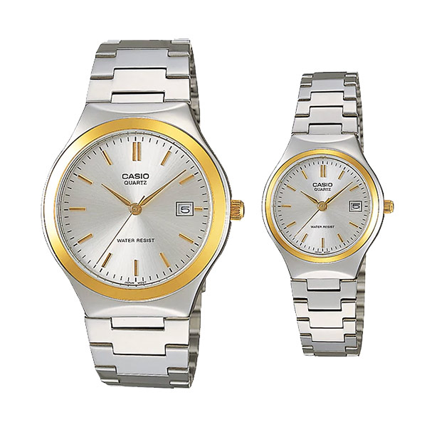 Casio Couple Watch Set – MTP-1170G-7ARDF & LTP-1170G-7ARDF (His & Hers)