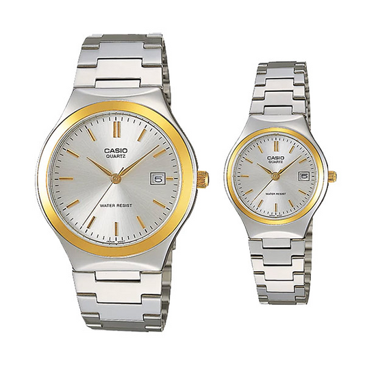 Casio Couple Watch Set – MTP-1170G-7ARDF & LTP-1170G-7ARDF (His & Hers)