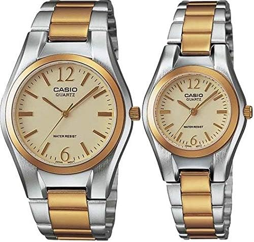 Casio Couple Watch Set – MTP-1253SG-9ADF/LTP-1253SG-9ADF (His & Hers)