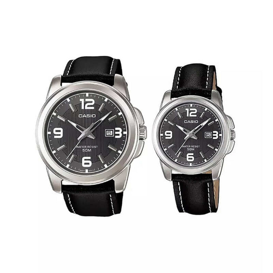Casio Couple Watch Set – MTP-1314L-8AVDF & LTP-1314L-8AVDF (His & Hers)