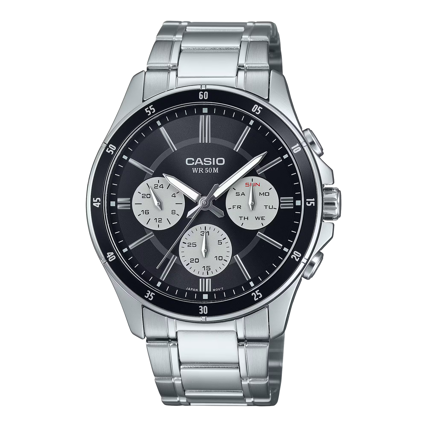 CASIO STANDARD CHRONOGRAPH WATCH MTP-1374D-1A3VDF