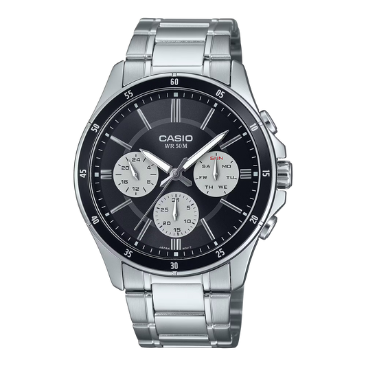 CASIO STANDARD CHRONOGRAPH WATCH MTP-1374D-1A3VDF