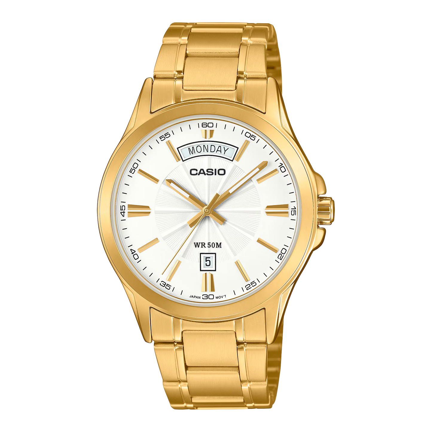 CASIO ANALOG MEN WATCH MTP-1381GD-7AVDF
