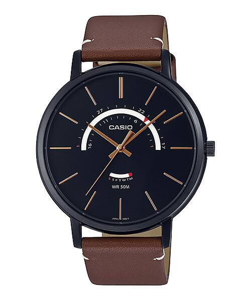 CASIO ANALOG MENS WATCH MTP-B105BL-1AVDF