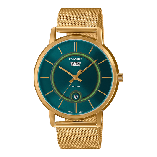 CASIO ANALOG MENS WATCH MTP-B120MG-3AVDF