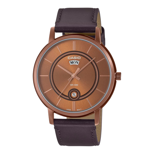 CASIO ANALOG MENS WATCH MTP-B120RL-5AVDF