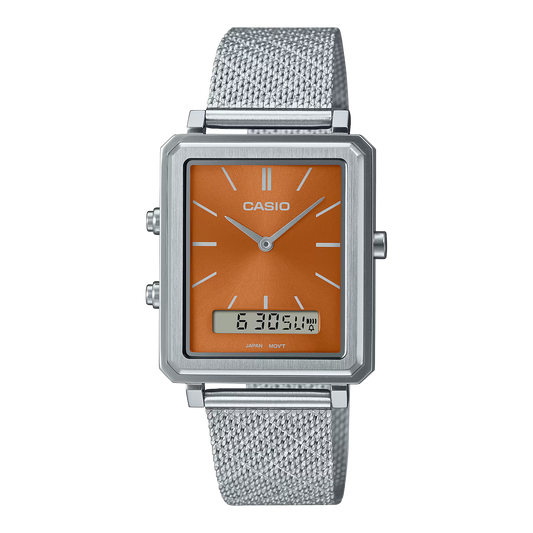CASIO ANALOG-DIGITAL MENS WATCH MTP-B205M-5EDF
