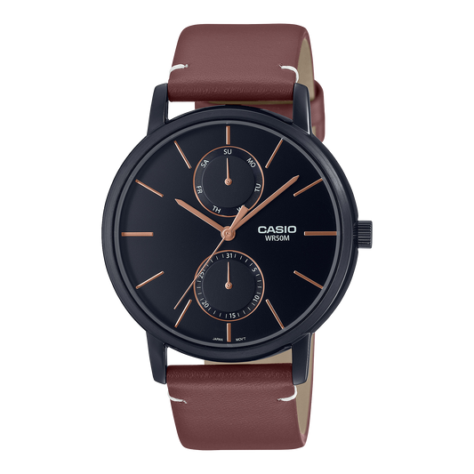 CASIO ANALOG MENS WATCH MTP-B310BL-5AVDF