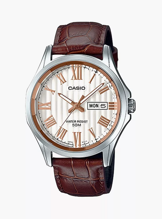 CASIO ANALOG MENS WATCH MTP-E131LY-7AVDF
