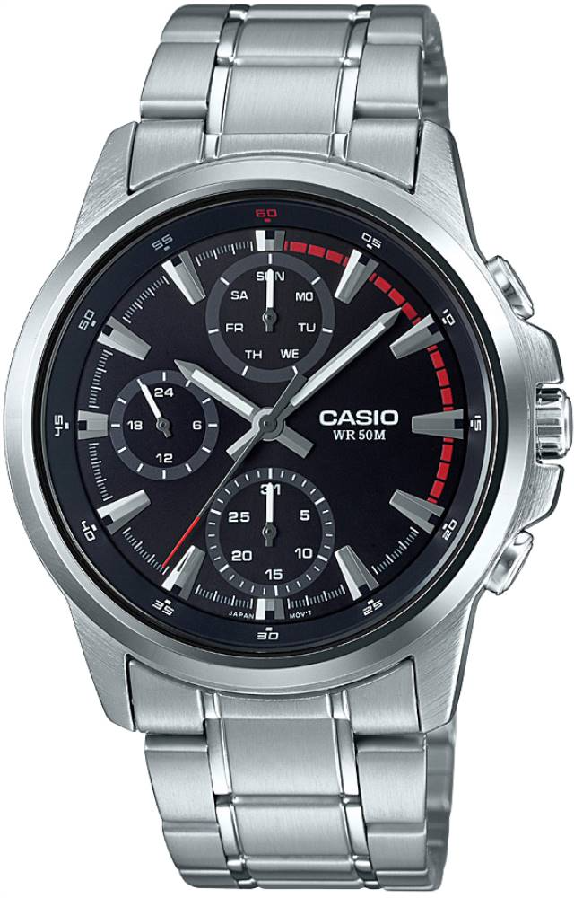 CASIO ANALOG MENS WATCH MTP-E317D-1AVDF