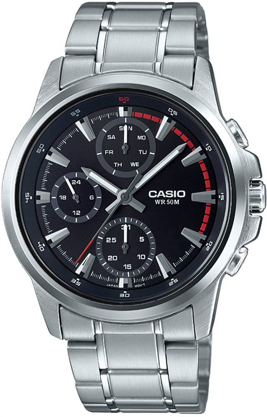 CASIO ANALOG MENS WATCH MTP-E317D-1AVDF