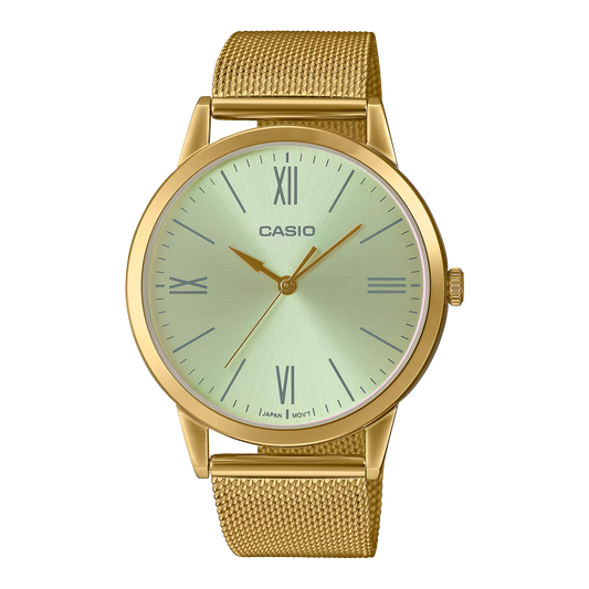 CASIO ANALOG MENS WATCH MTP-E600MG-9BDF
