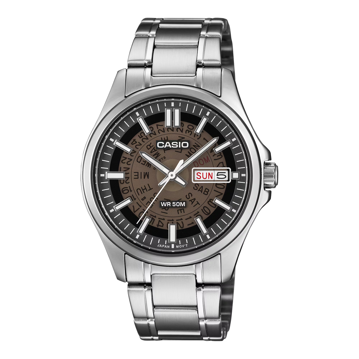 CASIO Men Watch MTP-E740-1AVDF