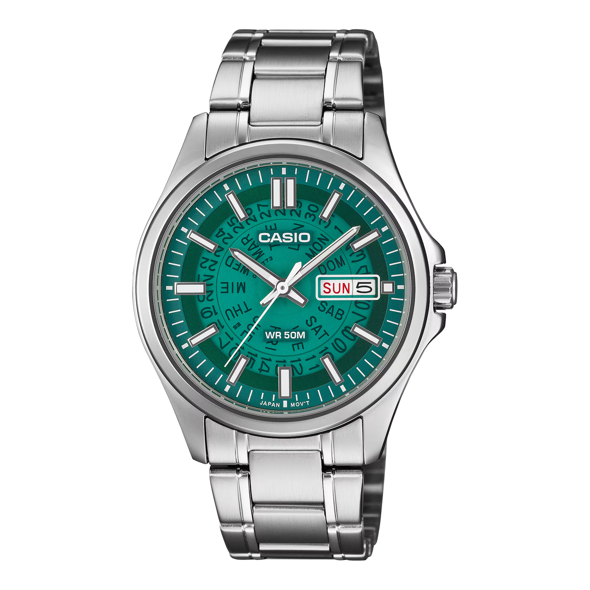 CASIO Men Watch MTP-E740-3AVDF