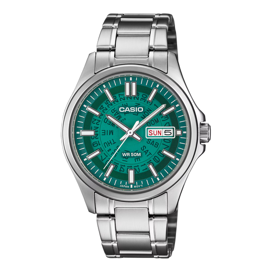 CASIO Men Watch MTP-E740-3AVDF
