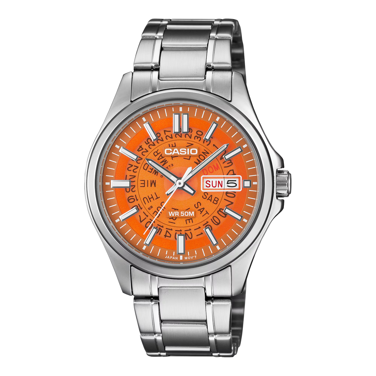 CASIO Men Watch MTP-E740-4AVDF