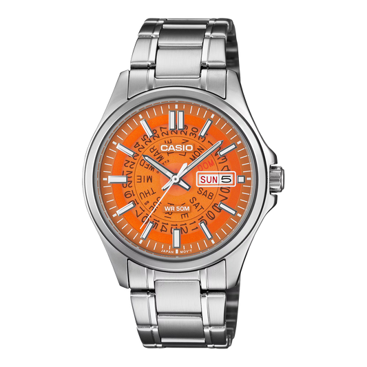 CASIO Men Watch MTP-E740-4AVDF