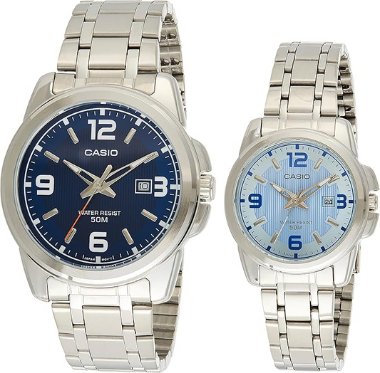 Casio Couple Watch Set –MTP-1314D-2AVDF & LTP-1314D-2AVDF (His & Hers)